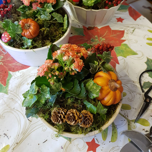 Bordsarrangemang GrönaVerkstan