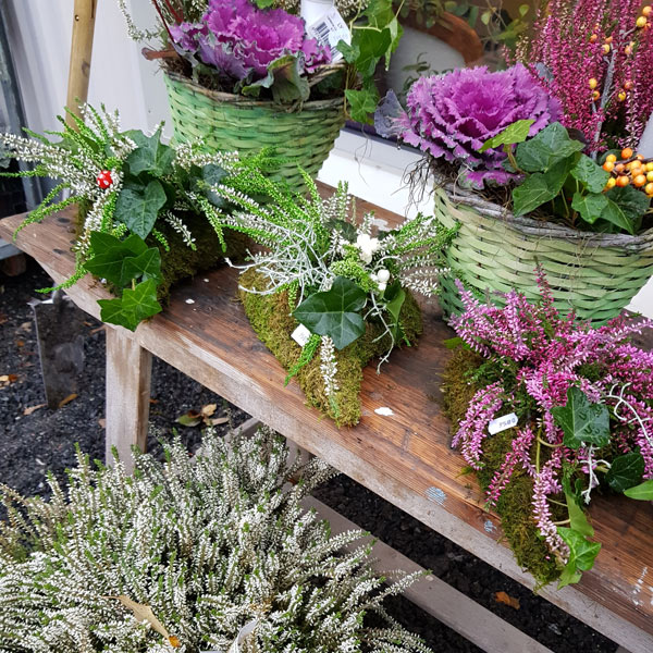 mosshjärta gravsmyckning krans